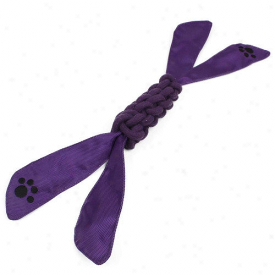 Pet Life Extreme Twist Squeak Dog Rope Toy