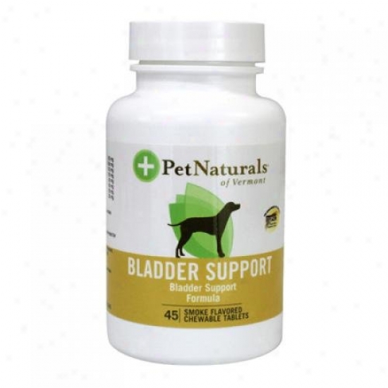 Pet Naturals Of Vermont Bladder Support For Dogs Smoke Flavored 45 Chewables