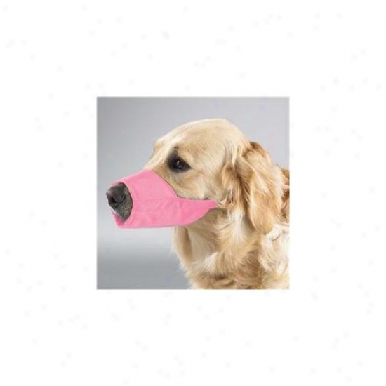 Pet Pals Tp614 19 75 Gg Lined Fashion Muzzle 10. 75 In Snout 4xl Pink