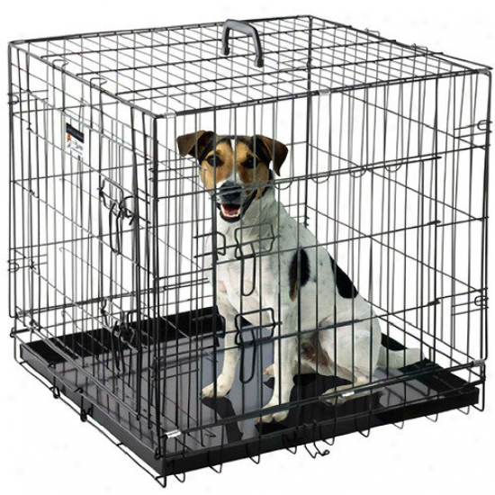 Pet Trex Folifng Pet Crate Kennel Wire Cage For Dogs Cats Or Rabbits