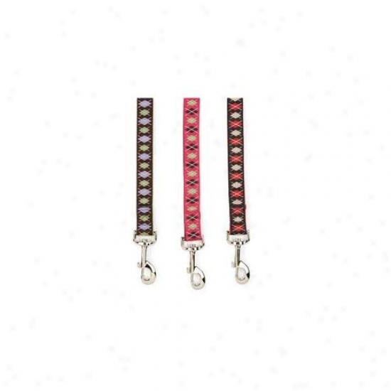 Petedge Za2644 44 31 Esc Academy Argyle Lead 4 Ft X 5/8 In Chocolate
