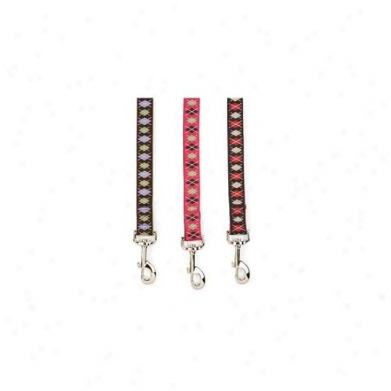 Petedge Za2644 66 31 Esc Academy Argyle Lead 6 Ft X 1 In Chocolate
