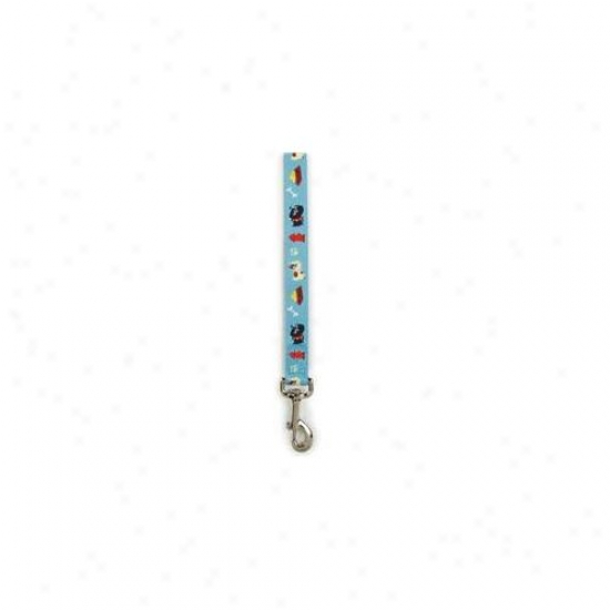 Petedge Za3436 66 19 Casual Canine Touvhdog Lead 6 Ft X 1 In Blue