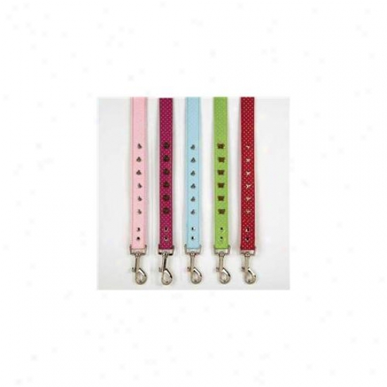 Petedge Za3442 44 80 Esc Canine Charmers Lead 4 Ft X 5/8 In Rose