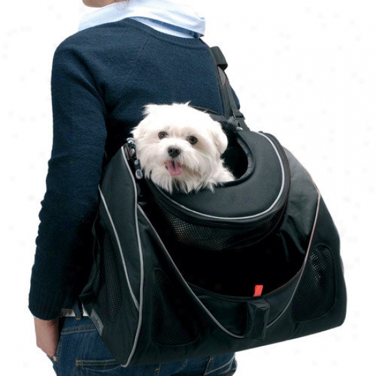 Petego Contour Messenger Black Label Pet Carrier