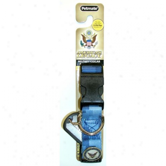 Petmate Aspen Pet 0320075 1-inch Navy Camouflage Put a ~ on - Blue