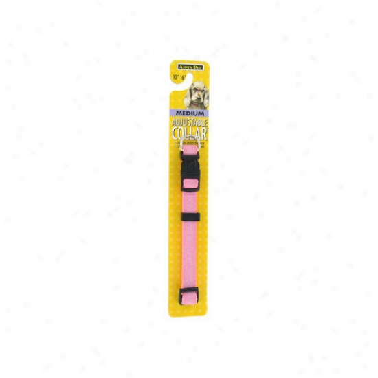 Petmate Aspen Pets Adjustaable Collar In Pink