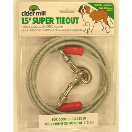 Petmate Cider Mill Super Tie Out Extra Heavy