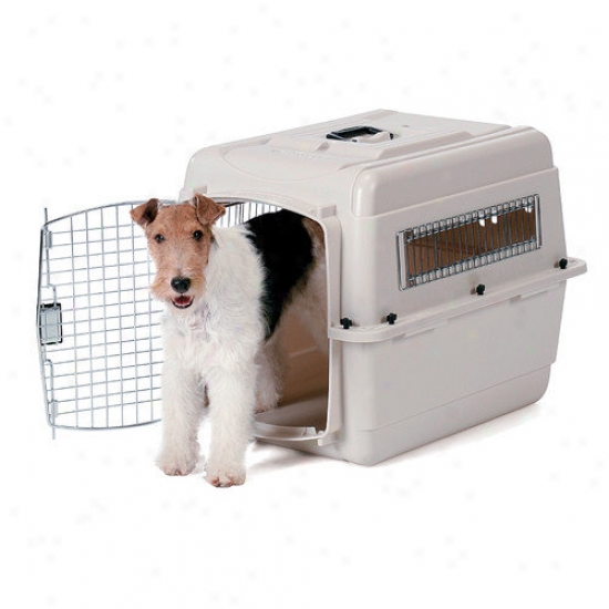 Petmate Vari-kennel Portable Small Dog Crate In Tan