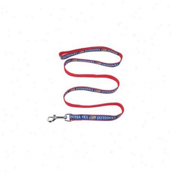 Pets First Kjl-m Kansas Jayhawks Leash Medium