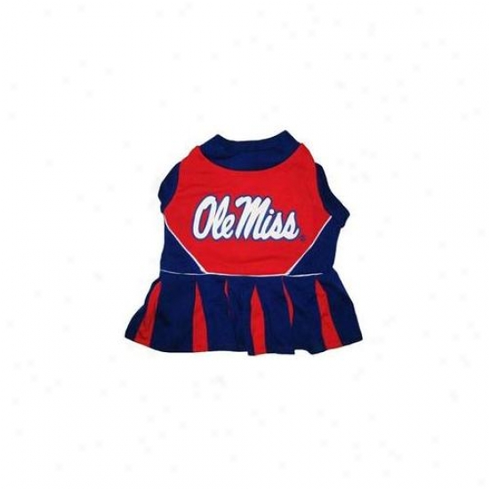 Pets First Mosclo-m Mississippi Ole Miss Cheer Leading Md