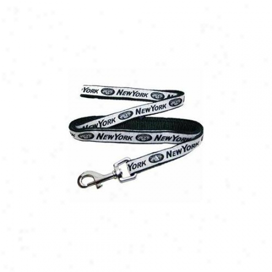 Pets First Nyjl-l New York Jets Nfl Dog Leash - Large