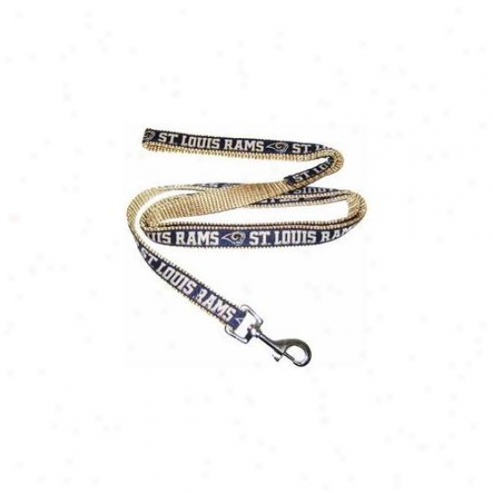 Pets First Slrl-m St.  Louis Rams Nfl Dig Leash - Medium