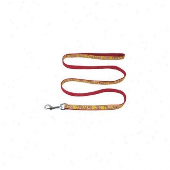 Pets First Uscl-m Usc Trojans Leash Medium