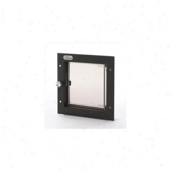 Plexidor Performance Pet Doors Pd Wall Sm Br Small Dog Passage Flap Wall Mount - Bronze
