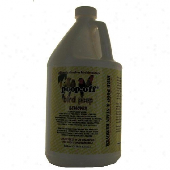Poop-off Bird Poop Remover 128 Oz Refill