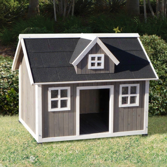 Precision PetP roducts Outback Colonial Manor Dog House
