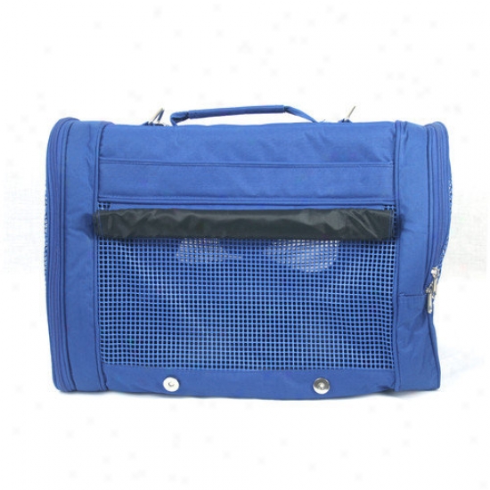 Prefer Pets Backpack Angry mood Carrier In Blue