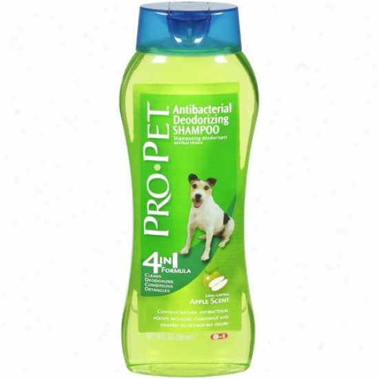 Pro Pet: Apple Scent Antibacterial Deodorizing Shampoo, 20 Fl Oz