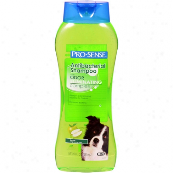 Pro-ssense Antibacterial Apple Sceng Dog Shampoo With Odor-eliminating Complex, 20 Oz