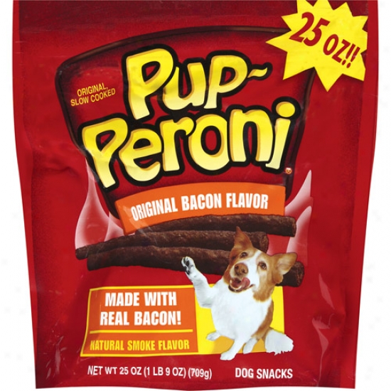 Pup-peroni Oeiginal Bacon Recipe Dog Snacks, 25 Oz