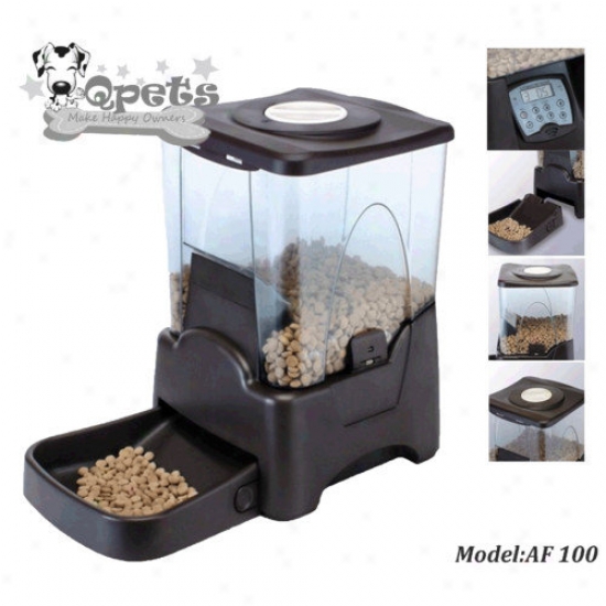 Qpets Large Capacity Automatic Pet Feeder