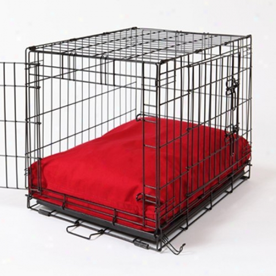 Rectangular Dog Bed Set - Simply Red Crate Covrr