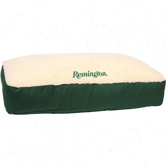 Remington Sherpa Twill Classic Dog Bed