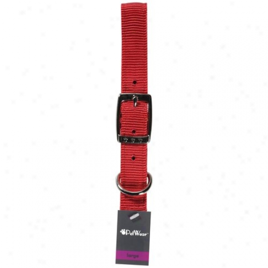 Rose America Corp. Petwear Large Collar, Red, 1ct