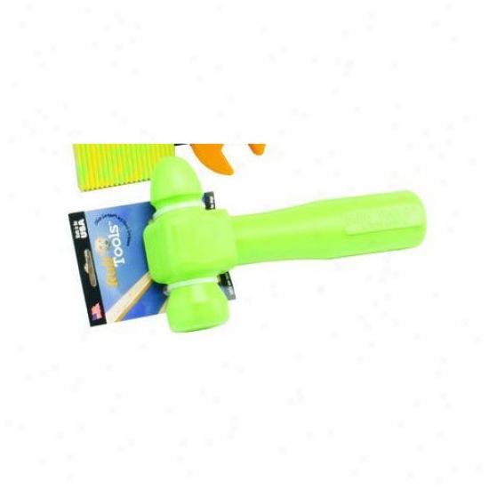 Ruff Dawg Ruff Tools Dog Hammer Dog Toy In Orange