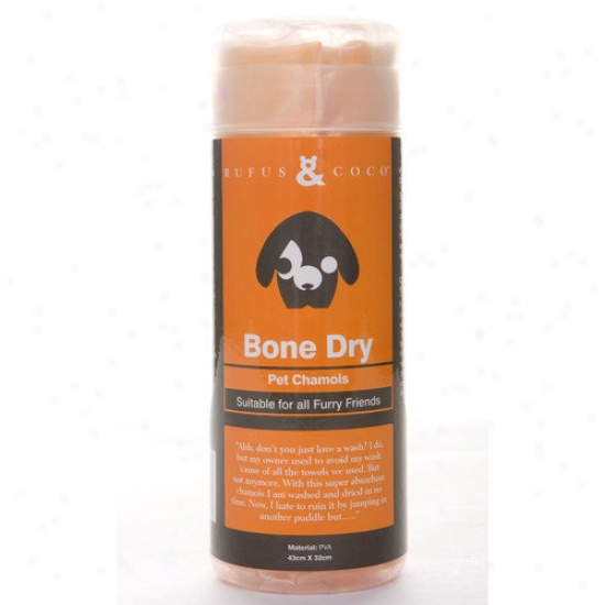 Rufus And Coco Bone Dry Chamois For Dogs