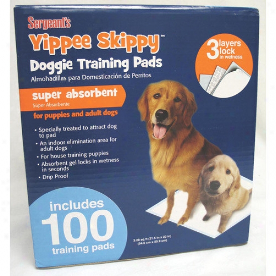 Sergeant's Yippie Skippy 100 Training Pads