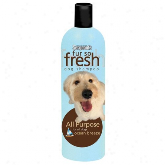Sergeants 02160 Pet Care Products 21.6 Oz Fur So Fresh  Dog Shampoo