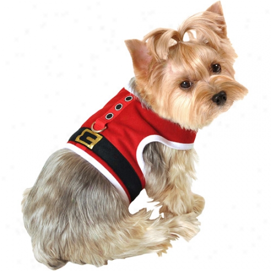 Simply Dog Santa Body Dog Harness, Red, (multiple Sizes Available)