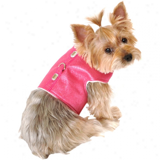 Simply Dog Sparkle Body Dog Harness, Pink, (multiple Sizes Available)
