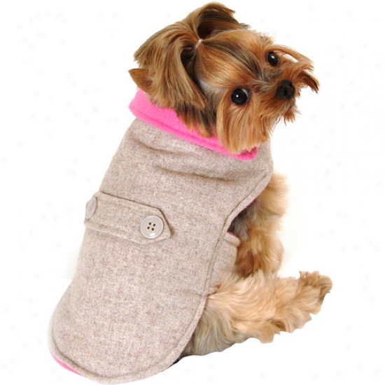 Simply Dog Waist Tab Dog Jacket, Oatmeal, (multiple Sizes Available)
