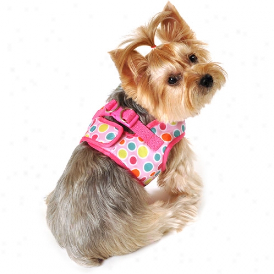 Simplydog Print Dog Body Harness, Pink
