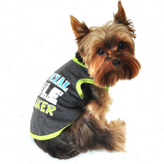 Simplydog "official Rule Breaker" Tank For Dogs, (multiple Sizes Serviceable)