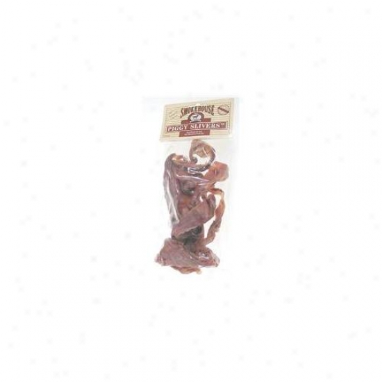 Smokehouse Pet Products 10 Pakc Piggy Slivers  84010
