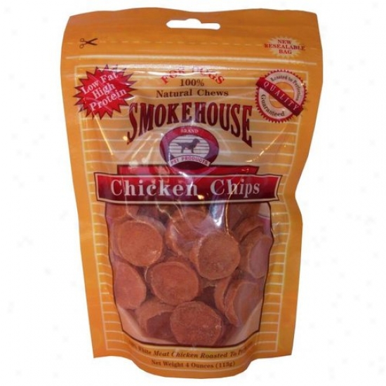 Smokehouse Pet Products 25051 4 Oz Small Chicken Chips