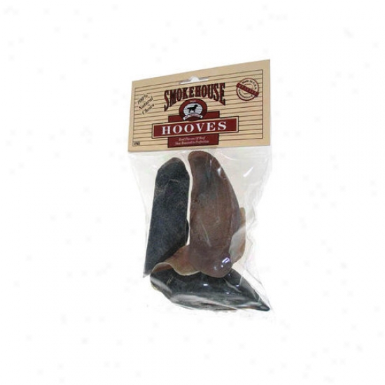 Smokehouse Pet Products Cow Hoove Dog Use (4-pack)