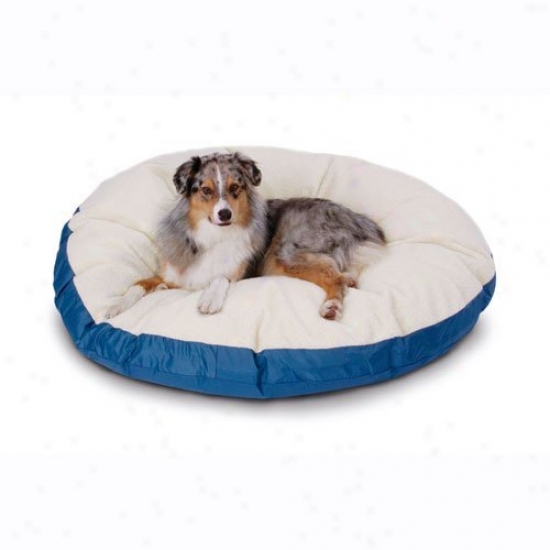 Supersoft Round Sherpa Dog Receptacle