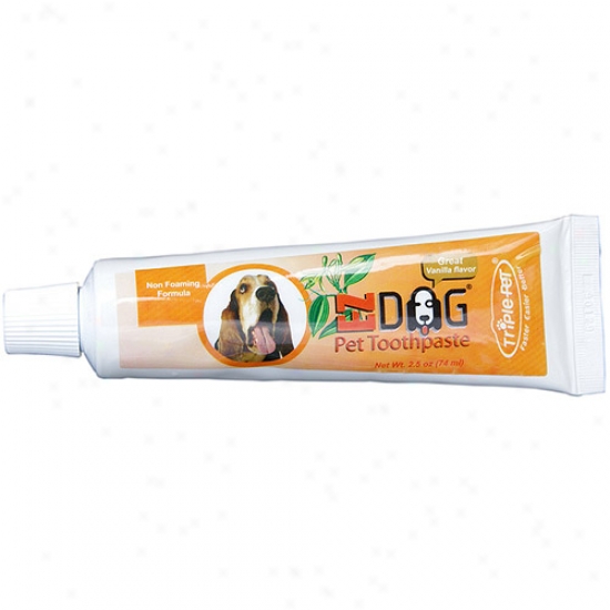 Triple Pet Pp12dspmc Ezdog Toothpaste For Dogs  Cats And Other Animals