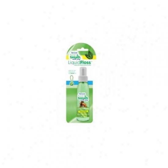 Tropiclean 645095001244 Tropiclean Dog Liquid Floss Spray 4oz