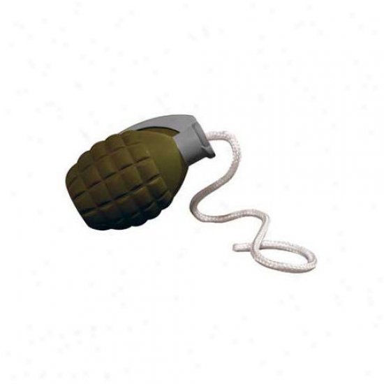 Tuffy's Pet Products Rugged Caoutchouc Mediuk Grenade Dog Toy