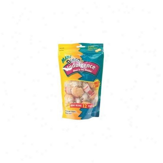 United Fondling Grou; - Dingo - Dingo Indulgence- Peanut Butter Mini-6. 35 Ounce - P-34203