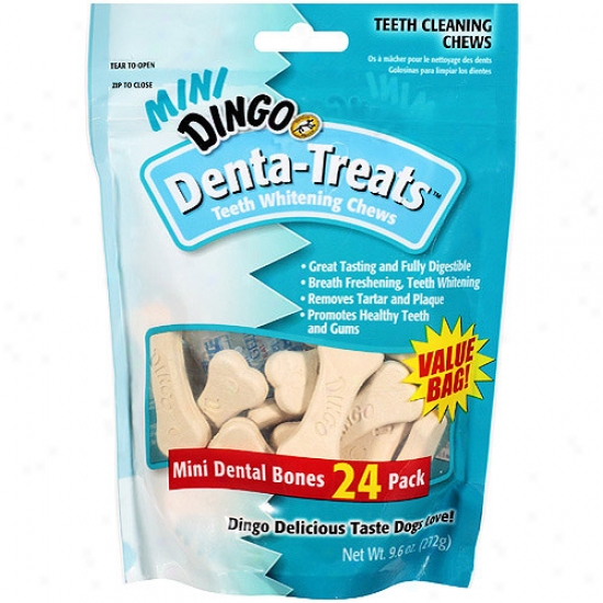 United Pet Group - Dingo P-28006 Denta-treats Mini/24 Pack