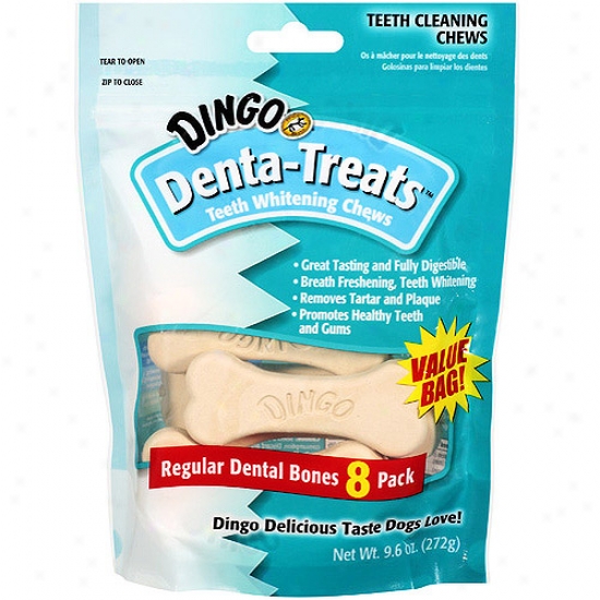 United Pet Group - Dingo P-28008 Denta-treats Regular/8 Pack
