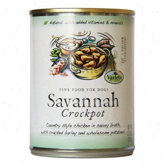Variety Pet Foods Homestyle Recipes Savannah Crockpot Dog Food, 12.75 Oz