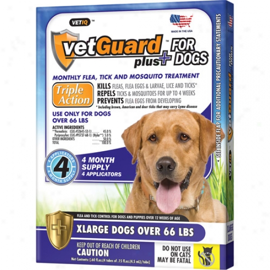 Vet Guard Plus Flea And Tick Control For Extra Large Dogs